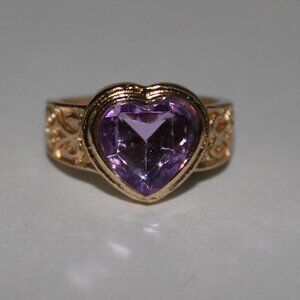 PURPLE HEART RING